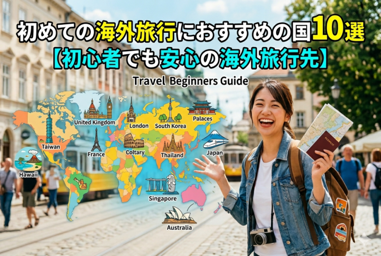 はじめての海外旅行先10選