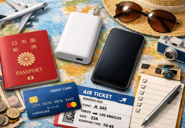 海外旅行持ち物