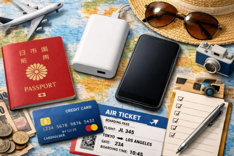 海外旅行持ち物