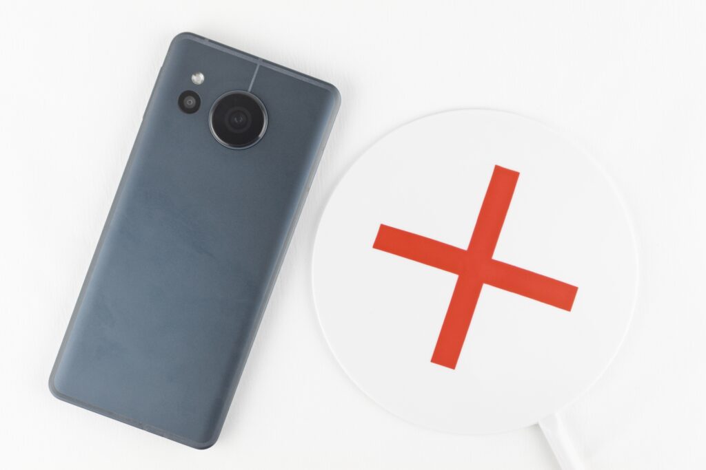 スマートフォン　通信不良