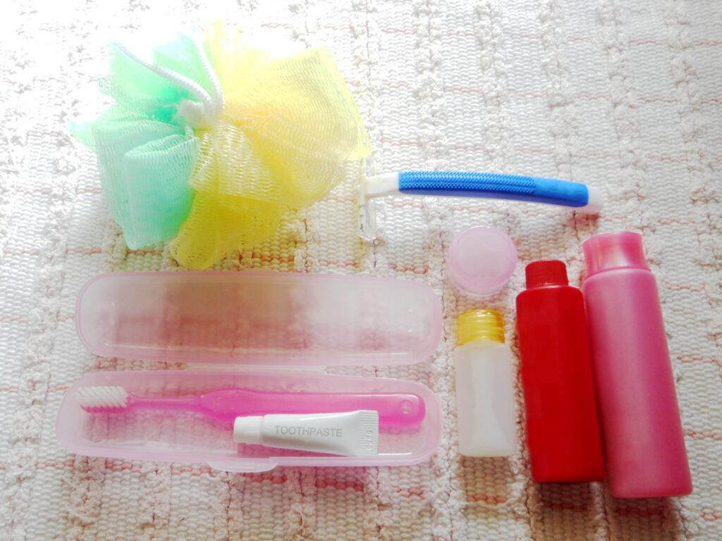 飛行機快適 歯ブラシセット