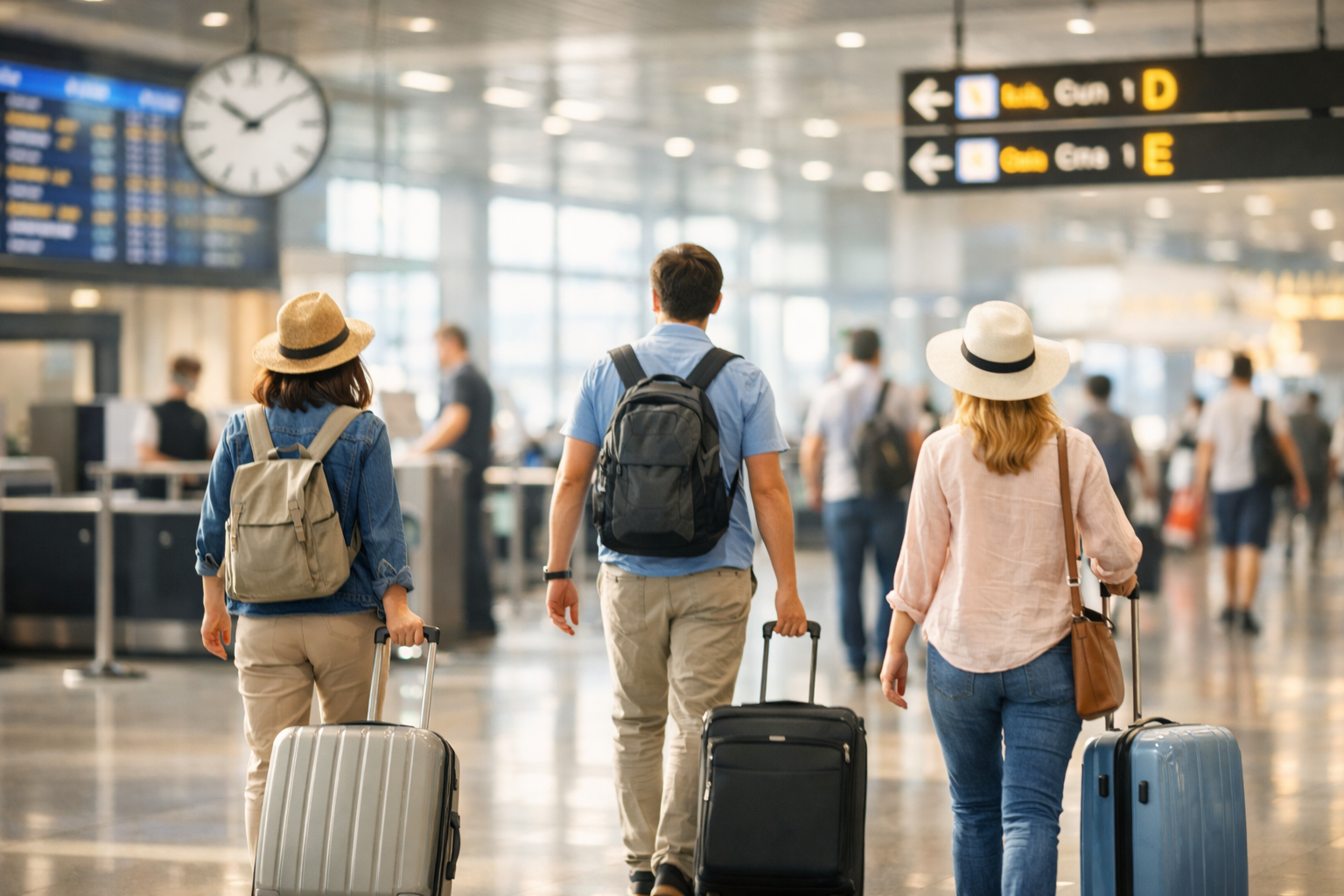初めての国際線は何時間前に空港へ？到着目安と時間配分