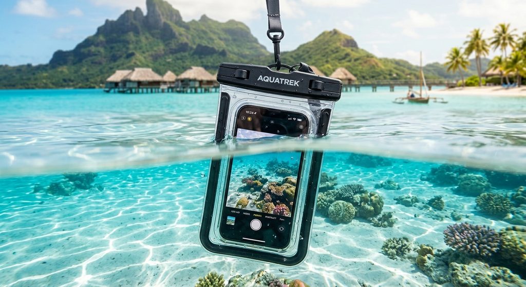 スマートフォン 簡易防水ケース（ポーチ型）
